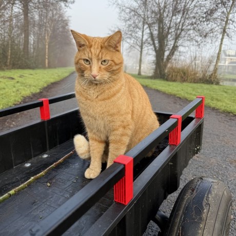 Kat Europese korthaar of huiskat